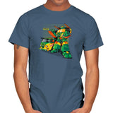 Turtlehide Exclusive - Mens T-Shirts RIPT Apparel Small / Indigo Blue
