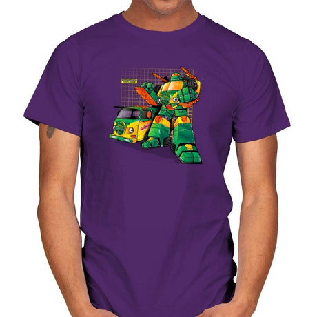 Turtlehide Exclusive - Mens T-Shirts RIPT Apparel Small / Purple