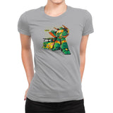 Turtlehide Exclusive - Womens Premium T-Shirts RIPT Apparel Small / Heather Grey
