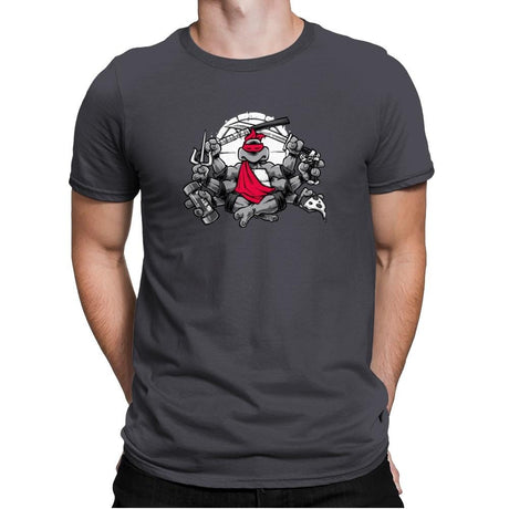 Turtles All The Way Down Exclusive - Mens Premium T-Shirts RIPT Apparel Small / Heavy Metal