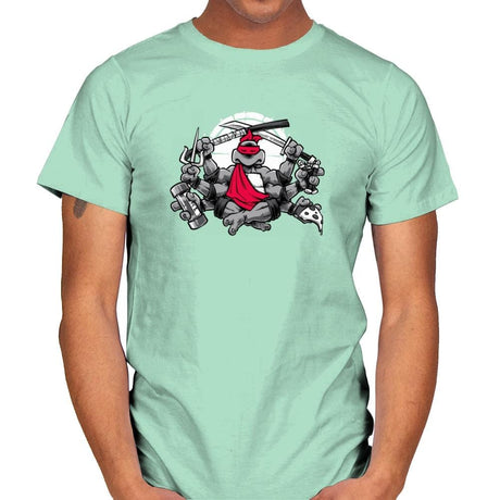 Turtles All The Way Down Exclusive - Mens T-Shirts RIPT Apparel Small / Mint Green