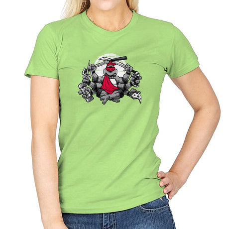 Turtles All The Way Down Exclusive - Womens T-Shirts RIPT Apparel Small / Mint Green
