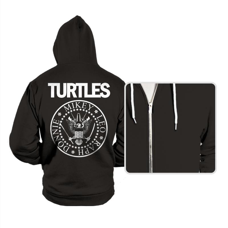 Turtles - Hoodies Hoodies RIPT Apparel Small / Black