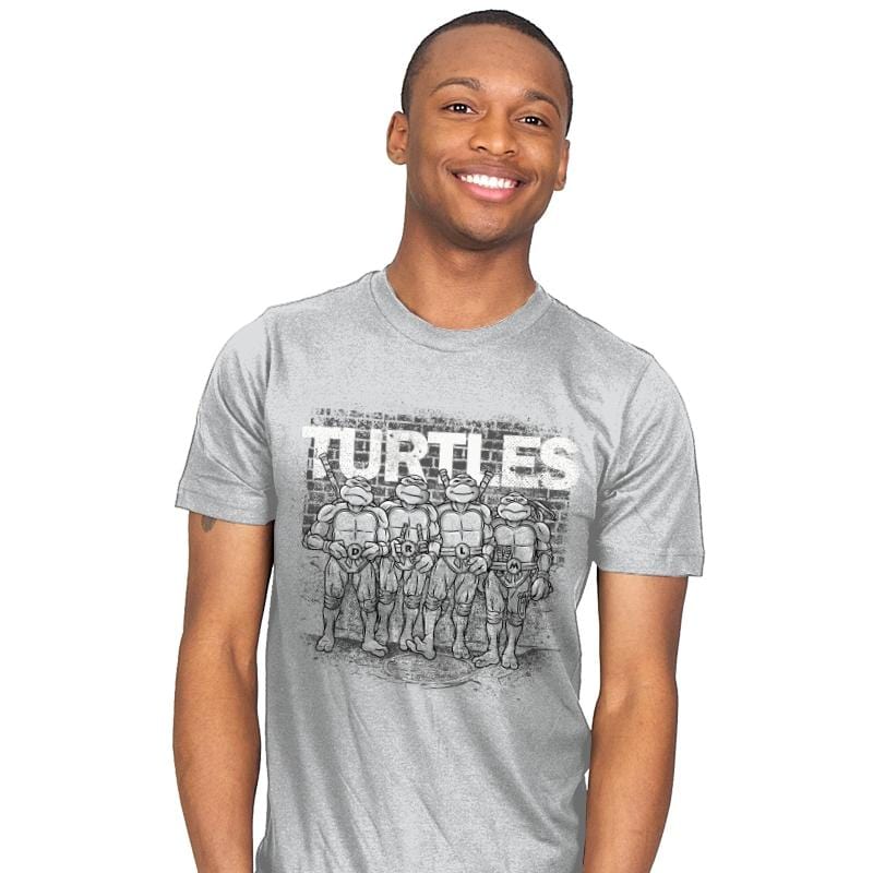 TURTLES - Mens T-Shirts RIPT Apparel Small / Silver