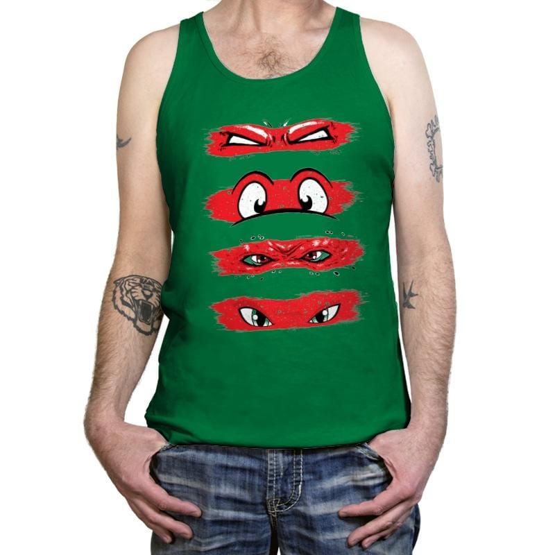 Turtles Through Time - Tanktop Tanktop RIPT Apparel X-Small / Kelly