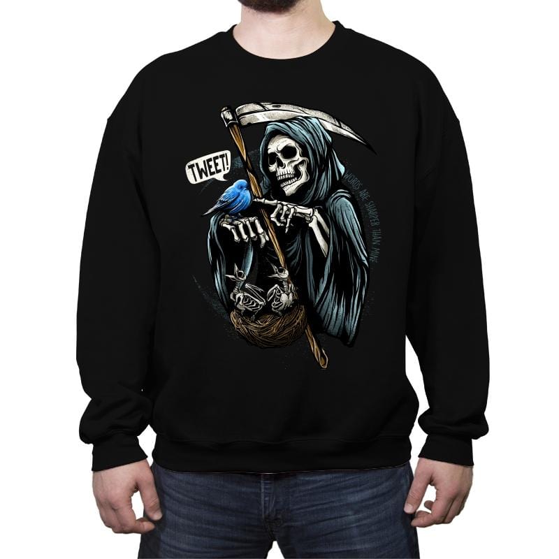 Tweet - Crew Neck Sweatshirt Crew Neck Sweatshirt RIPT Apparel Small / Black