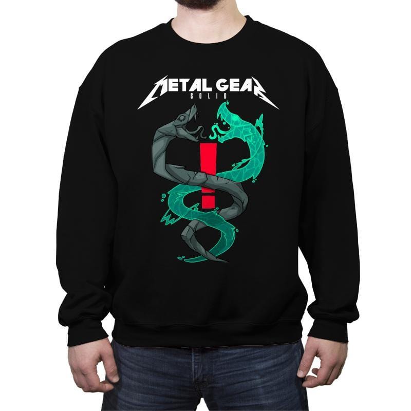 Twin Snakes - Crew Neck Sweatshirt Crew Neck Sweatshirt RIPT Apparel