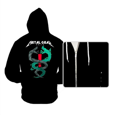 Twin Snakes - Hoodies Hoodies RIPT Apparel Small / Black
