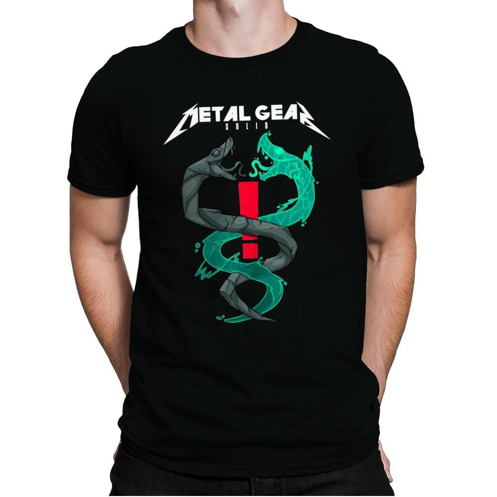 Twin Snakes - Mens Premium T-Shirts RIPT Apparel