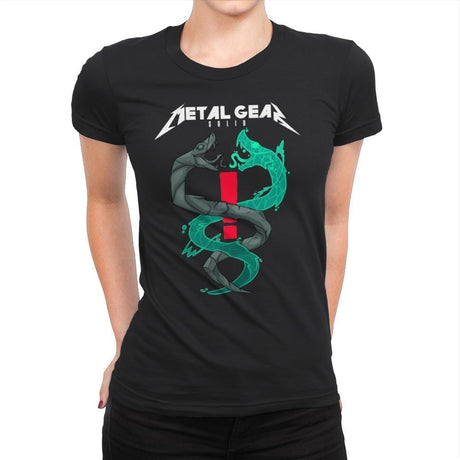 Twin Snakes - Womens Premium T-Shirts RIPT Apparel