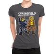 Twin Snakes - Womens Premium T-Shirts RIPT Apparel Small / Heavy Metal