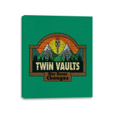 Twin Vaults - Canvas Wraps Canvas Wraps RIPT Apparel 11x14 / Kelly