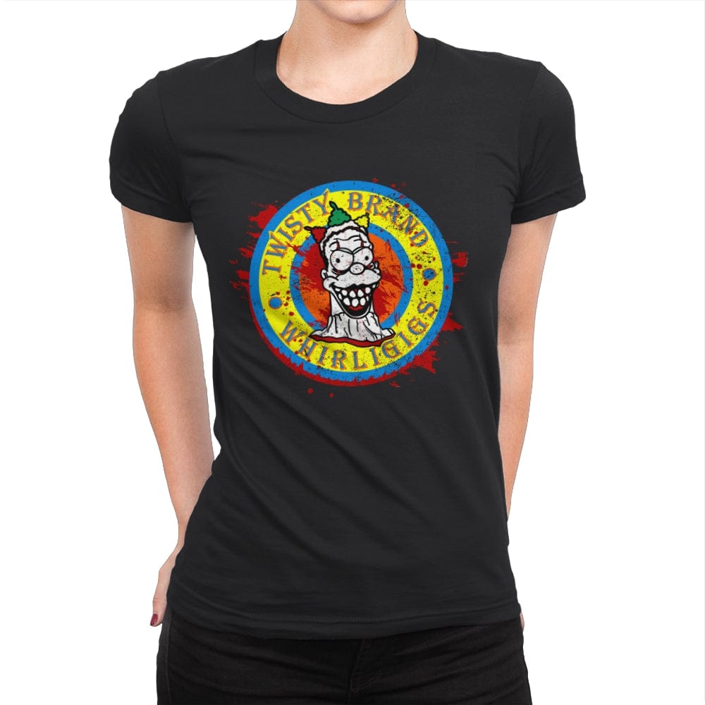 Twisty Brand - Womens Premium T-Shirts RIPT Apparel Small / Black