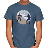 Two Captains - Mens T-Shirts RIPT Apparel Small / Indigo Blue