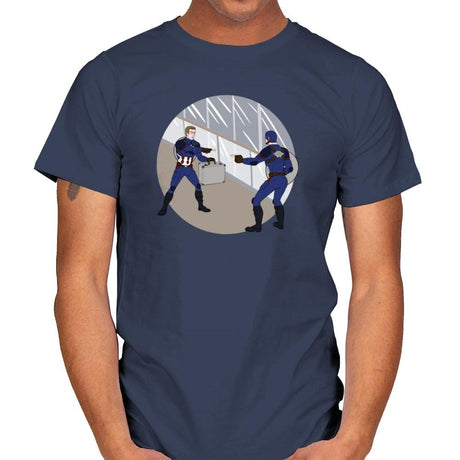 Two Captains - Mens T-Shirts RIPT Apparel Small / Navy