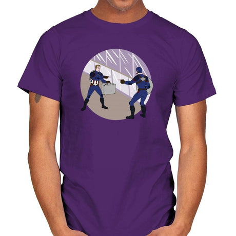 Two Captains - Mens T-Shirts RIPT Apparel Small / Purple