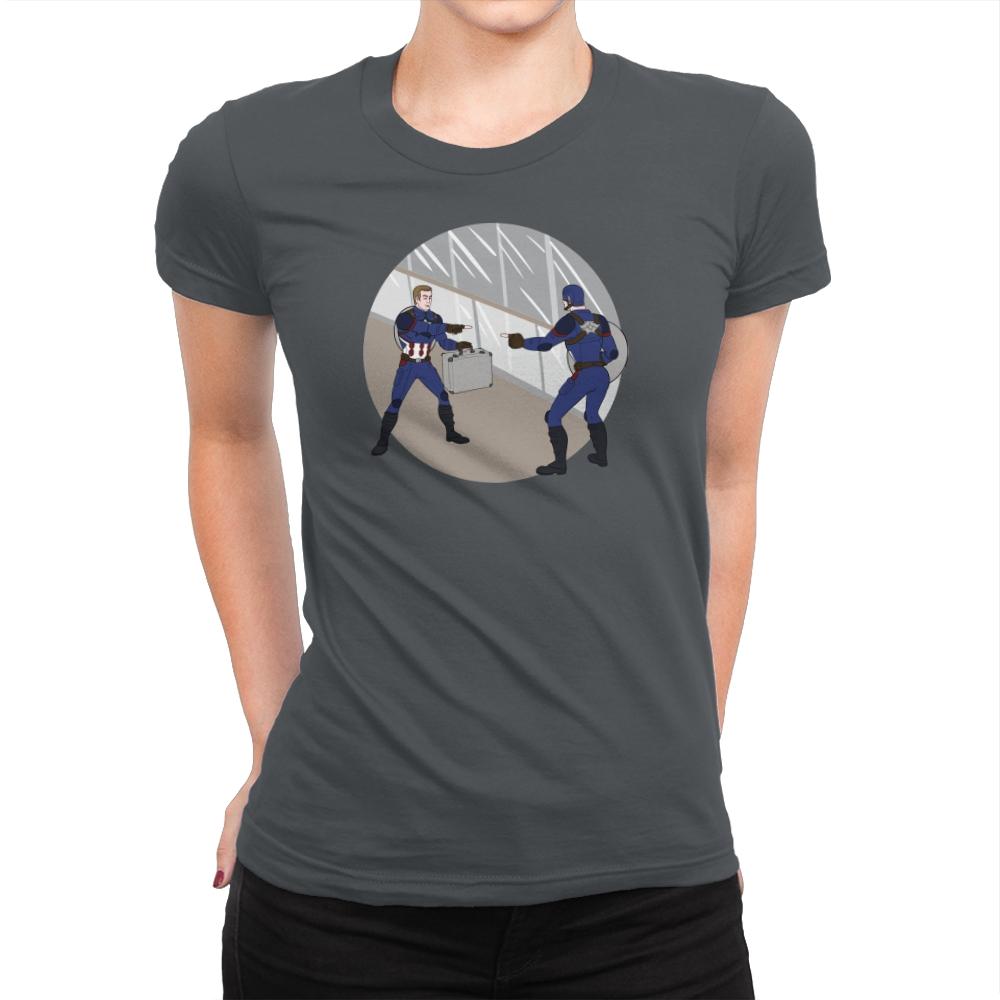 Two Captains - Womens Premium T-Shirts RIPT Apparel Small / Heavy Metal