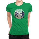 Two Captains - Womens Premium T-Shirts RIPT Apparel Small / Kelly Green