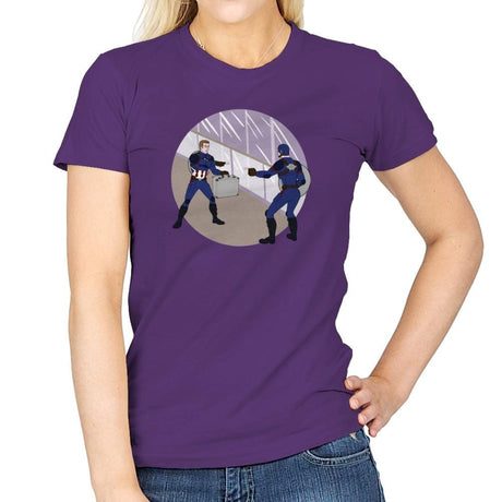 Two Captains - Womens T-Shirts RIPT Apparel Small / Purple