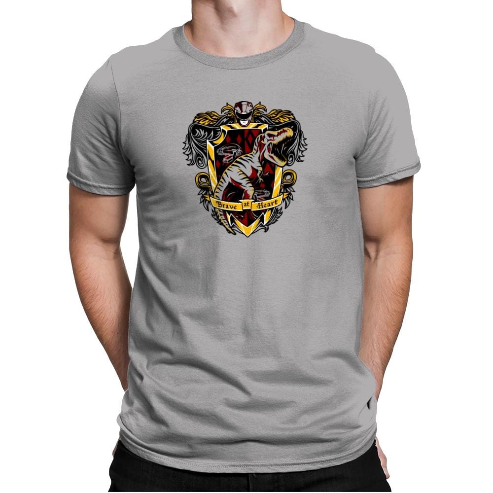 Tyrannodor - Zordwarts - Mens Premium T-Shirts RIPT Apparel Small / Light Grey