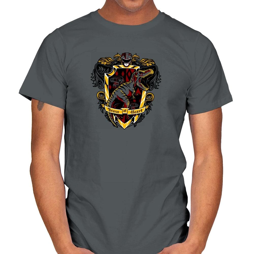 Tyrannodor - Zordwarts - Mens T-Shirts RIPT Apparel Small / Charcoal