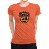 Tyrannodor - Zordwarts - Womens Premium T-Shirts RIPT Apparel Small / Classic Orange