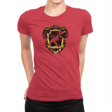 Tyrannodor - Zordwarts - Womens Premium T-Shirts RIPT Apparel Small / Red