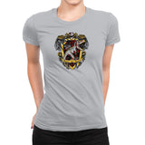 Tyrannodor - Zordwarts - Womens Premium T-Shirts RIPT Apparel Small / Silver