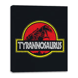 Tyrannosaurus - Canvas Wraps Canvas Wraps RIPT Apparel 16x20 / Black