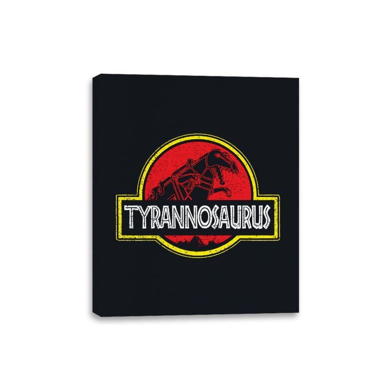 Tyrannosaurus - Canvas Wraps Canvas Wraps RIPT Apparel 8x10 / Black