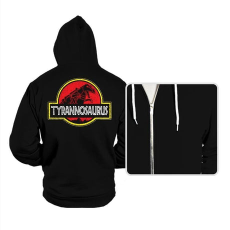 Tyrannosaurus - Hoodies Hoodies RIPT Apparel Small / Black