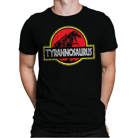Tyrannosaurus - Mens Premium T-Shirts RIPT Apparel Small / Black