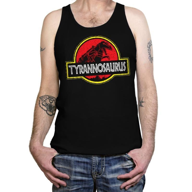 Tyrannosaurus - Tanktop Tanktop RIPT Apparel X-Small / Black
