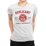 Tyrell University - Womens Premium T-Shirts RIPT Apparel Small / White