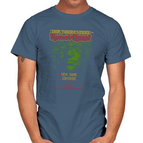 Tyrion's Quest - Game of Shirts - Mens T-Shirts RIPT Apparel Small / Indigo Blue
