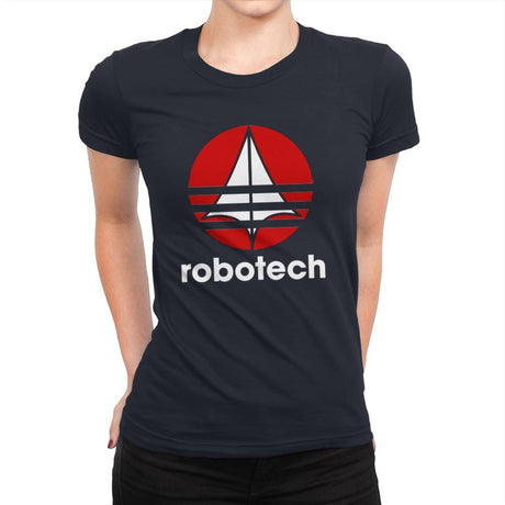 U.N. Spacy Athletics - Womens Premium T-Shirts RIPT Apparel Small / Midnight Navy