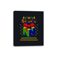 Ugly 64 - Ugly Holiday - Canvas Wraps Canvas Wraps RIPT Apparel 8x10 / Black
