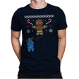 Ugly Cookie! - Ugly Holiday - Mens Premium T-Shirts RIPT Apparel Small / Midnight Navy