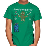 Ugly Cookie! - Ugly Holiday - Mens T-Shirts RIPT Apparel Small / Kelly Green