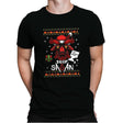 Ugly Satan - Ugly Holiday - Mens Premium T-Shirts RIPT Apparel Small / Black