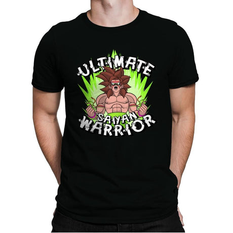 Ultimate Saiyan Warrior - Mens Premium T-Shirts RIPT Apparel Small / Black
