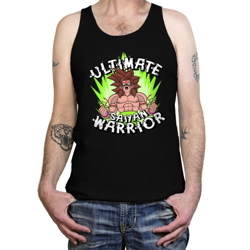Ultimate Saiyan Warrior - Tanktop Tanktop RIPT Apparel X-Small / Black