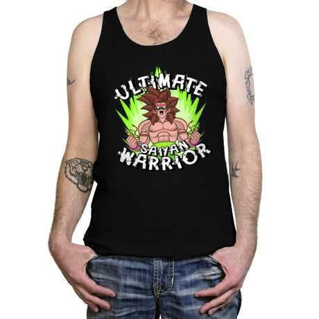 Ultimate Saiyan Warrior - Tanktop Tanktop RIPT Apparel X-Small / Black