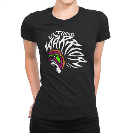 Ultimate Warrior - Womens Premium T-Shirts RIPT Apparel Small / Black