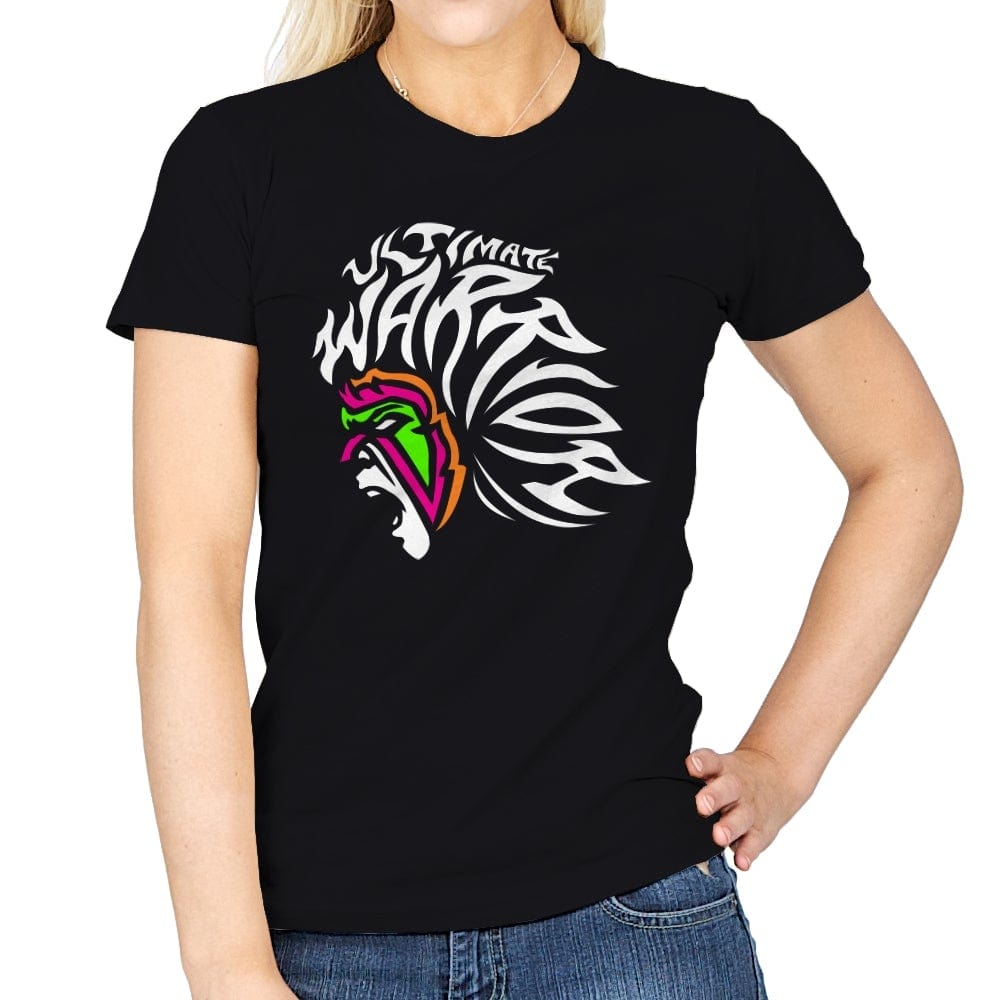 Ultimate Warrior - Womens T-Shirts RIPT Apparel Small / Black