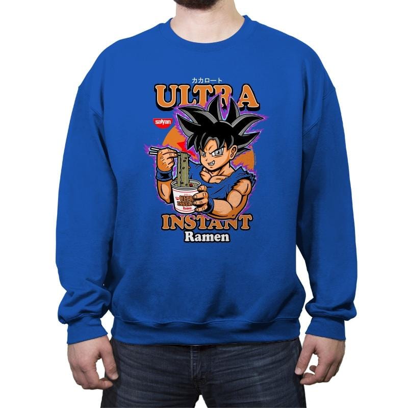Ultra Instant Ramen  - Crew Neck Sweatshirt Crew Neck Sweatshirt RIPT Apparel
