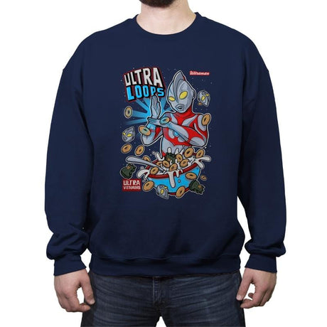 ULTRA LOOPS - Crew Neck Sweatshirt Crew Neck Sweatshirt RIPT Apparel