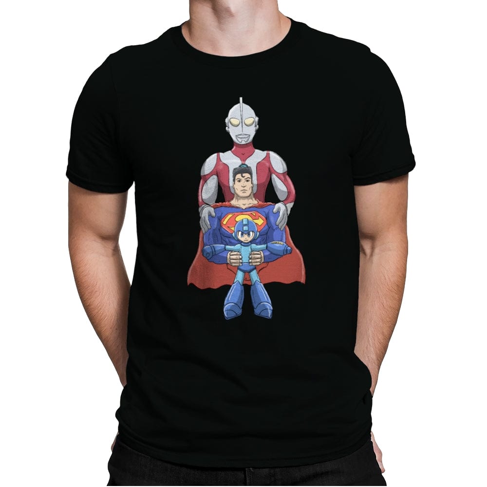 Ultra Super Mega - Mens Premium T-Shirts RIPT Apparel Small / Black