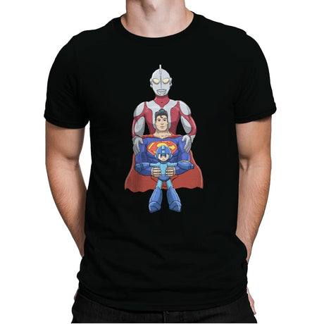 Ultra Super Mega - Mens Premium T-Shirts RIPT Apparel Small / Black