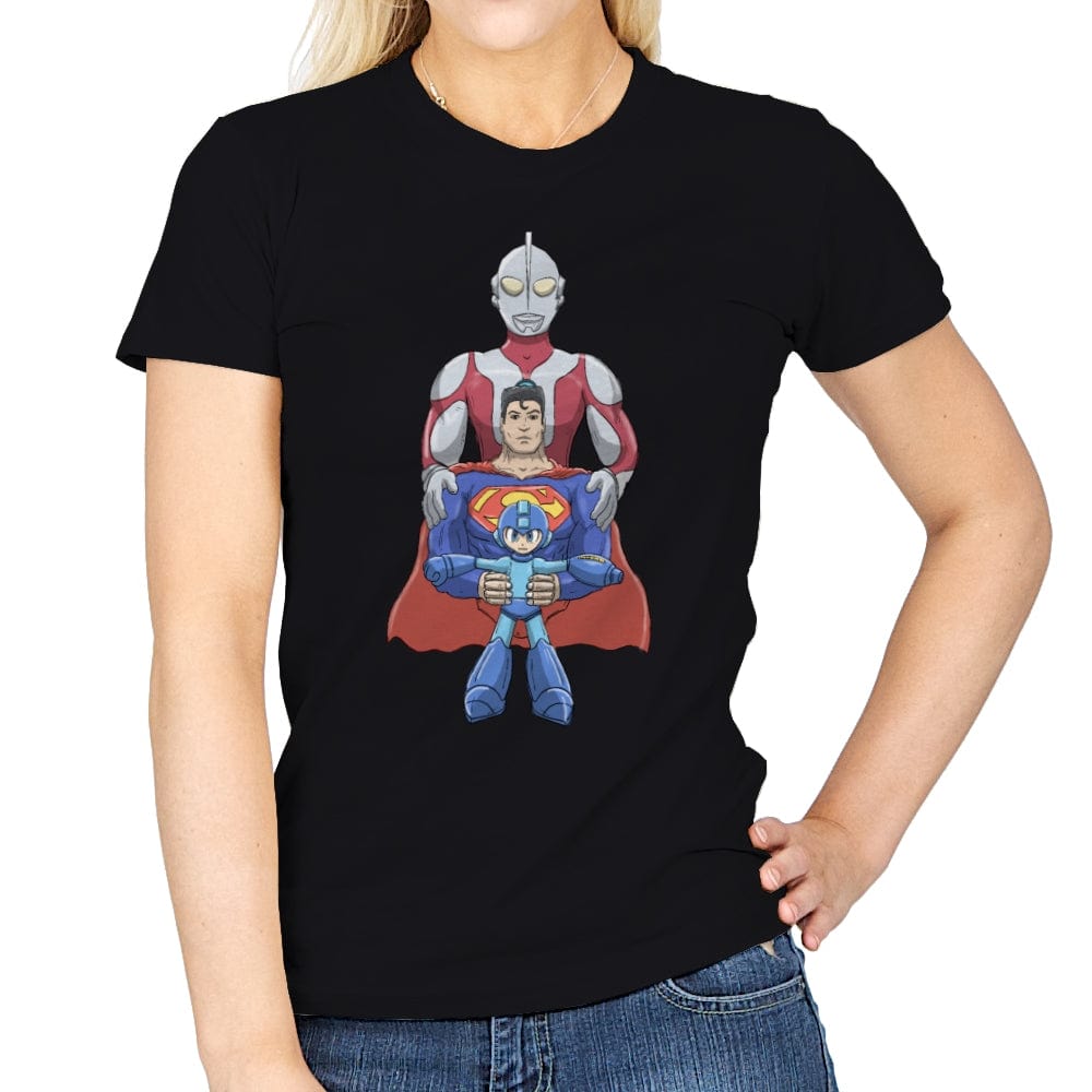 Ultra Super Mega - Womens T-Shirts RIPT Apparel Small / Black